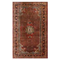 Antique Early 20th Century Persian Bijar Carpet ( 7'6" x 12' - 230 x 365 )