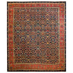 Antique Bijar Persian Rug