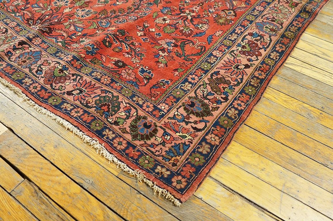 Antique Bijar rug, Size: 4' 9'' x 7' 2