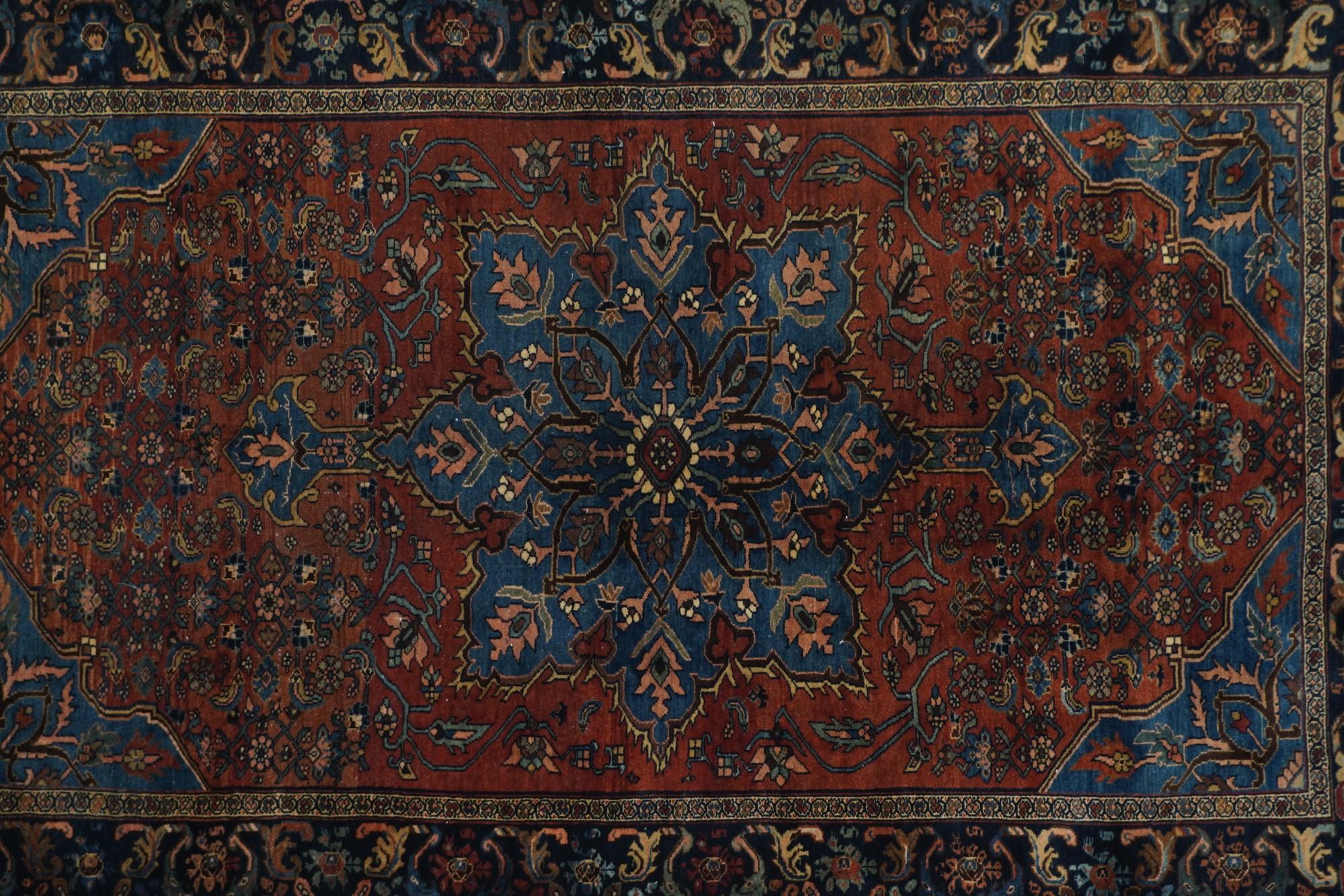 Persian Antique Bidjar Rug 4'7'' x 7'0'' For Sale