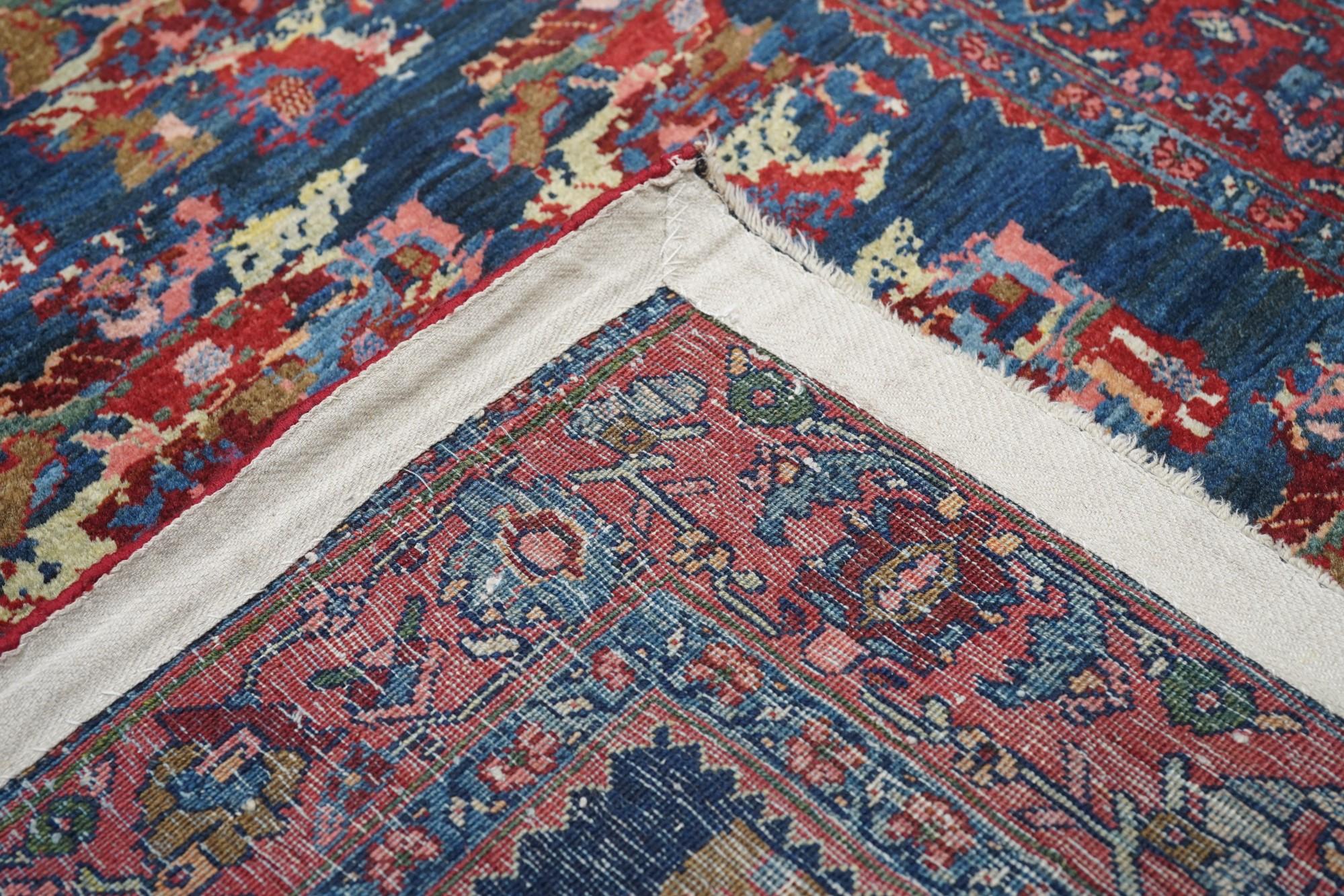 Antiker Bidjar-Teppich 4'9'' x 6'2'' im Angebot 4