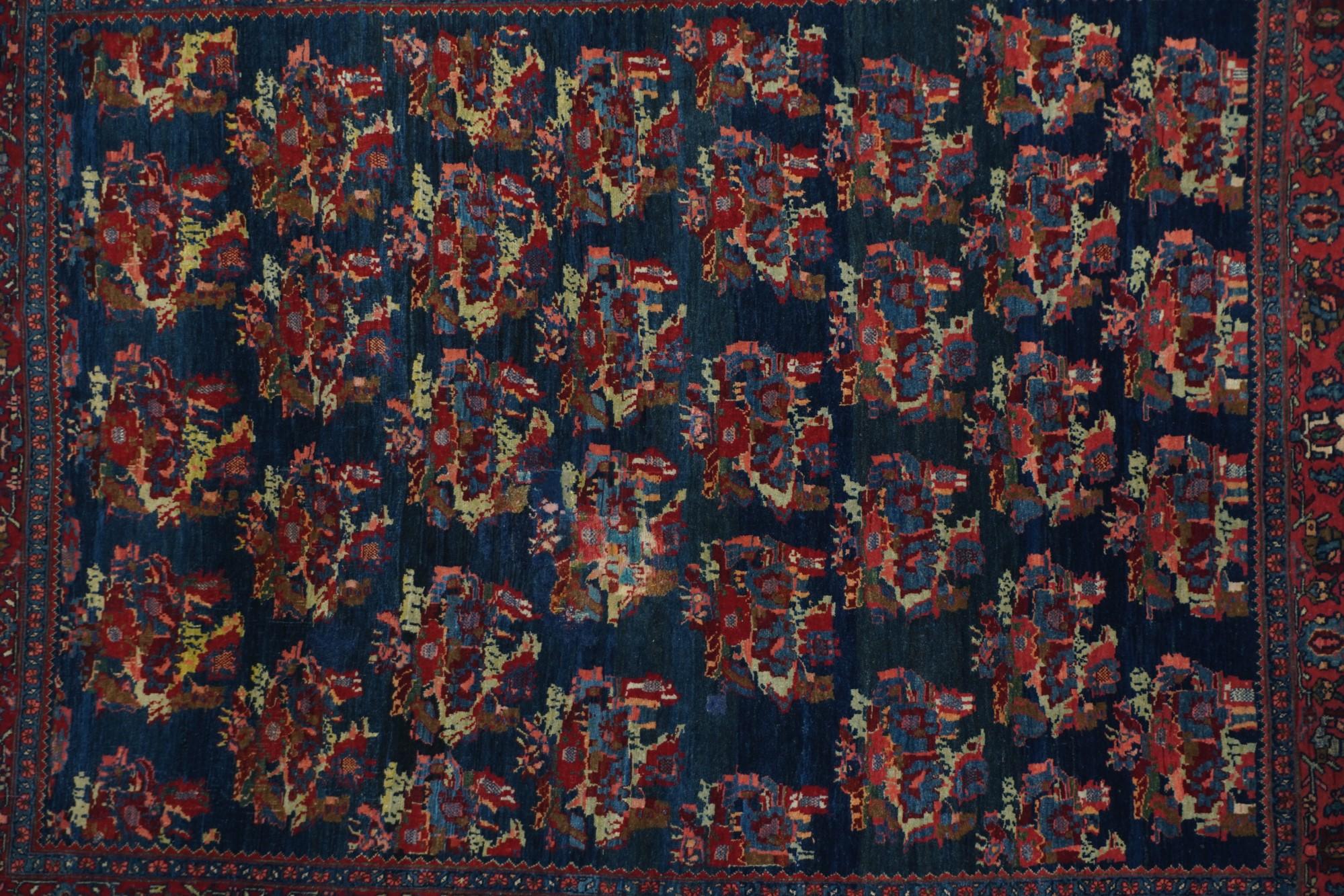 Antique Bijar Rug For Sale 1