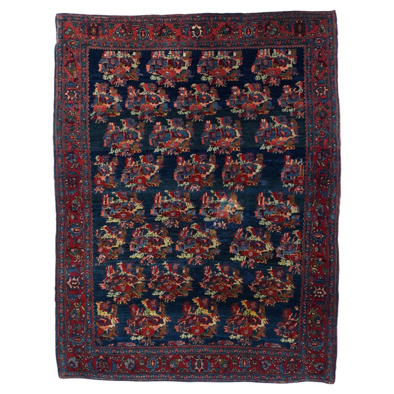 Antique Bijar Rug For Sale at 1stDibs