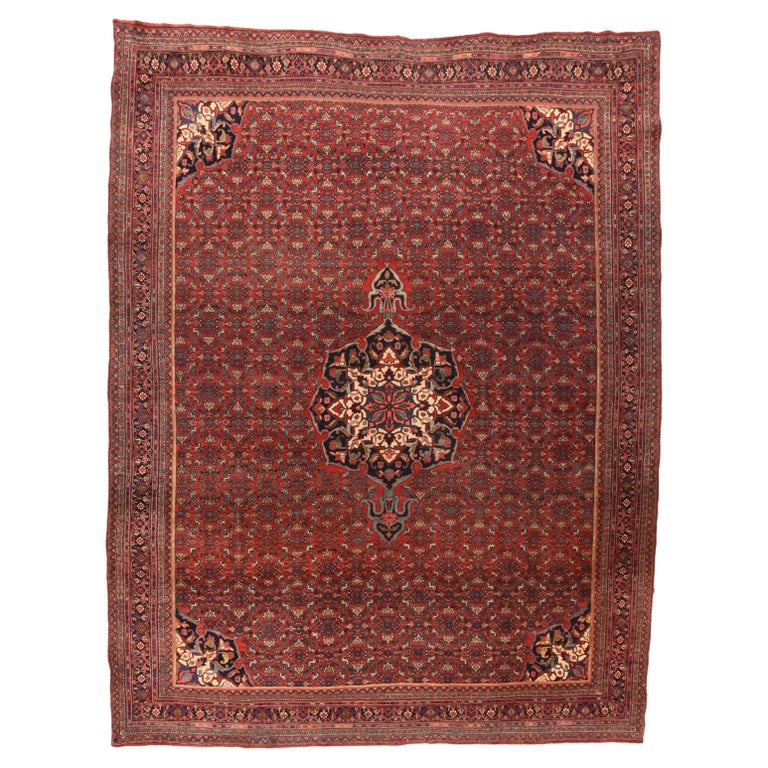 Antique Bijar Rug For Sale at 1stDibs