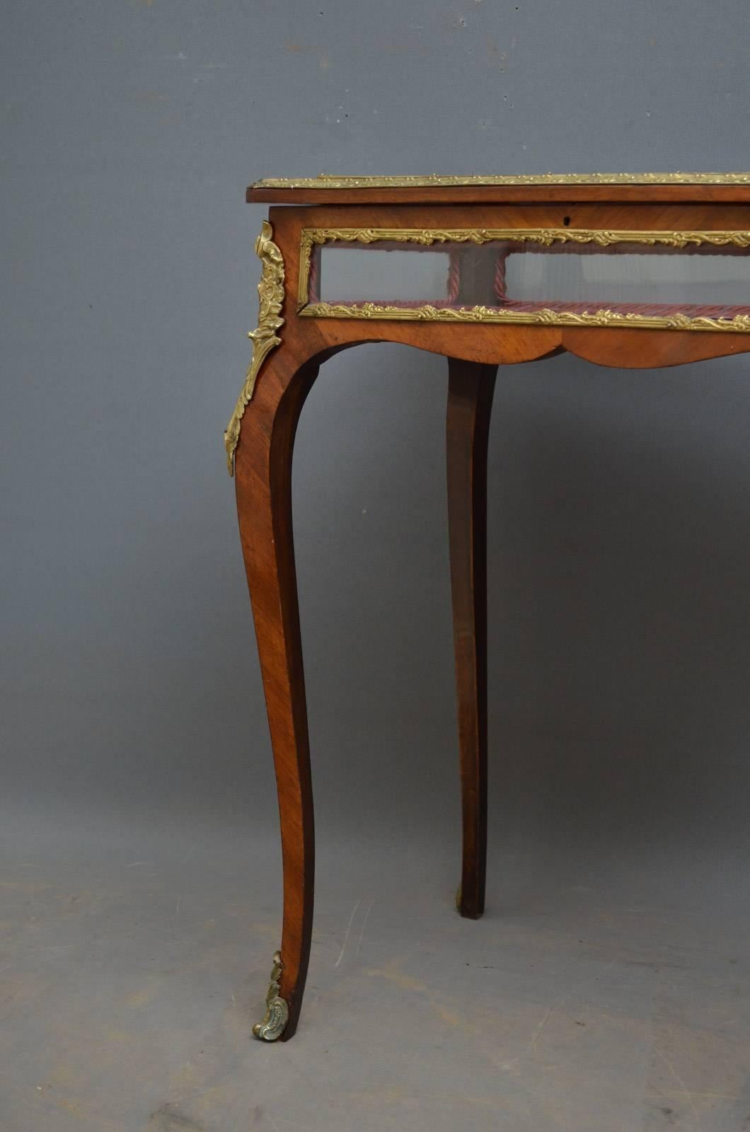 Antique Bijouterie Table in Mahogany 5