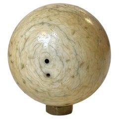 Used Billiard POOL Cue Ball in Bone, 19th Century