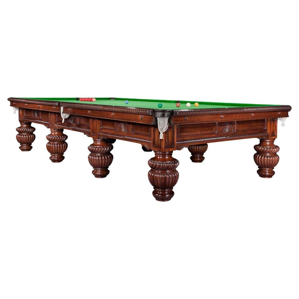 Donald Deskey Brunswick Anniversary Moderne Pool Table at 1stDibs