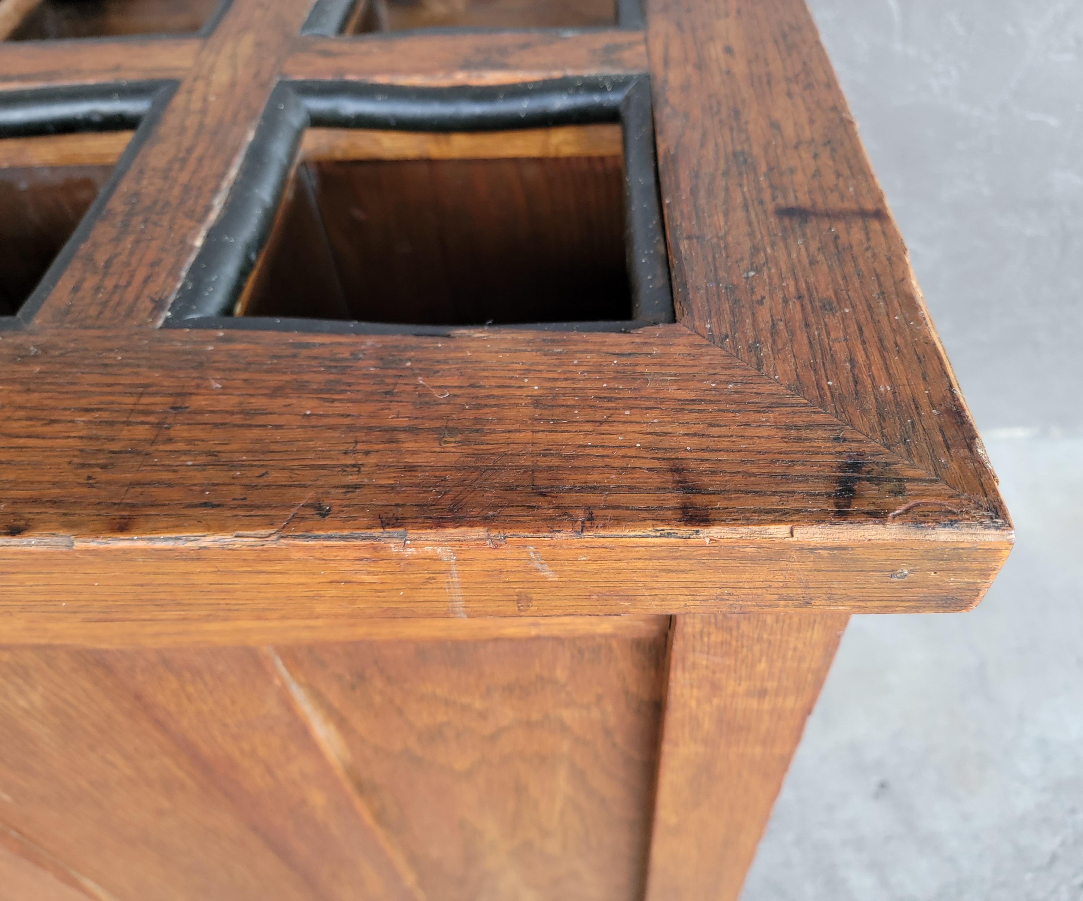 Antico contenitore per stecche da biliardo in vendita 5