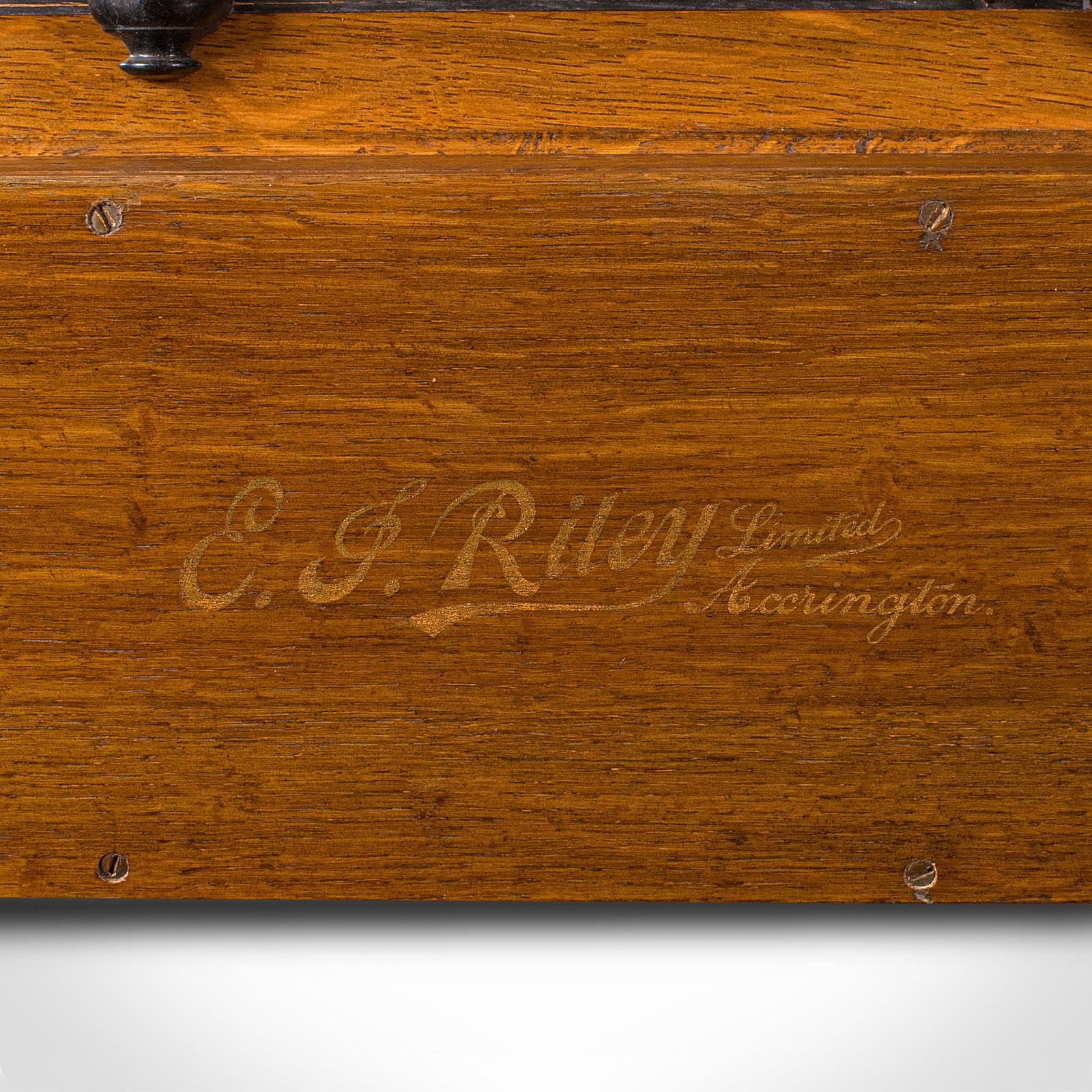 Antique Billiards Scoreboard, English, Oak, 2 Player, Decorative Snooker Marker 5