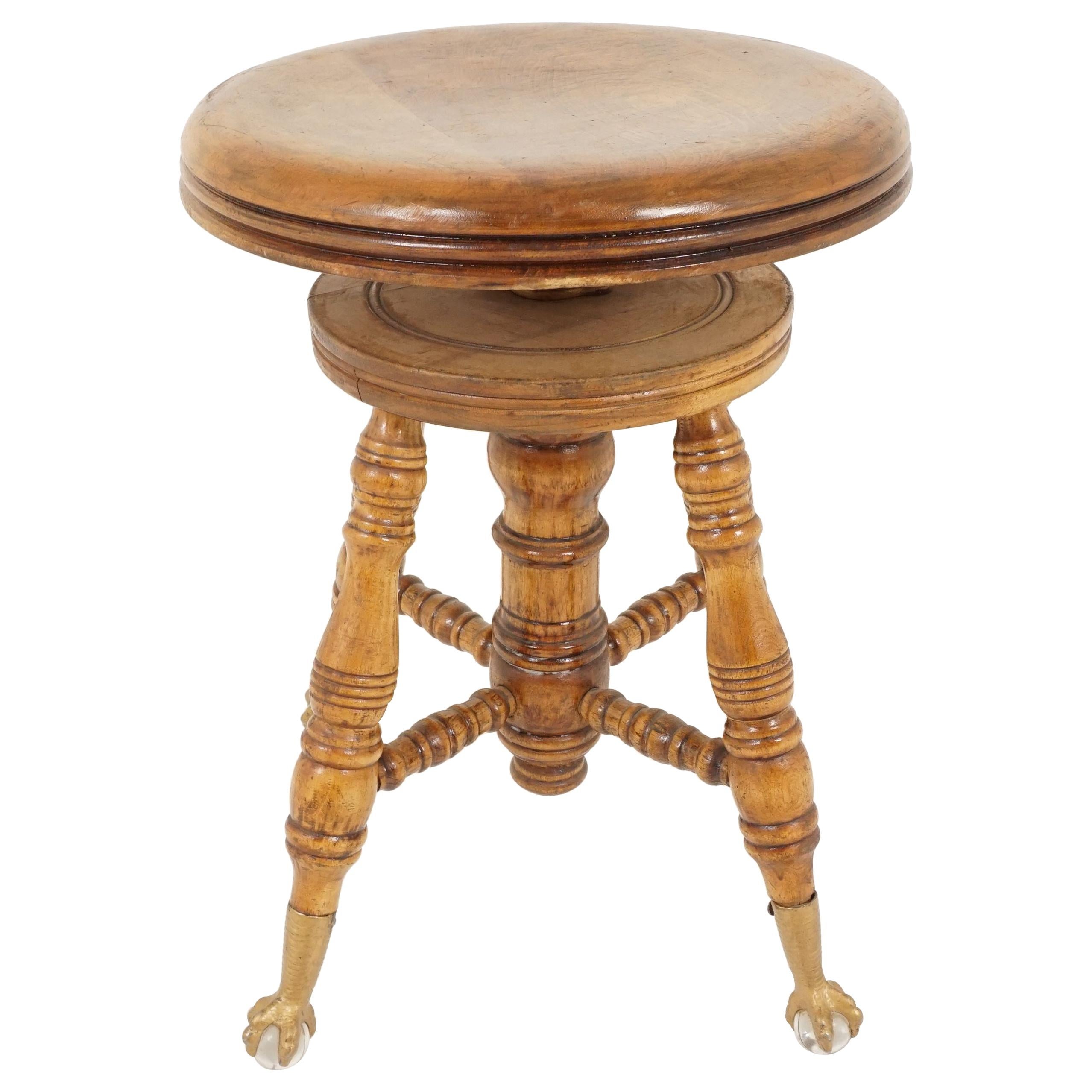 Antique Organ Stool 4 For Sale on 1stDibs antique organ bench