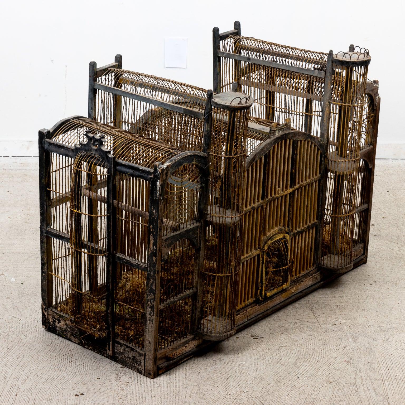 vintage decorative bird cage
