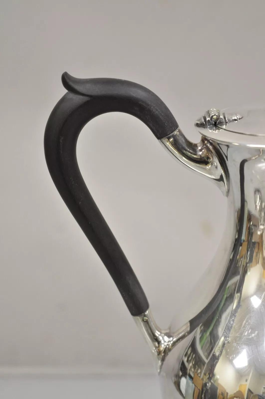Antico set di teiere Birks Regency placcato in argento - Set da 3 pezzi In condizioni buone in vendita a Philadelphia, PA