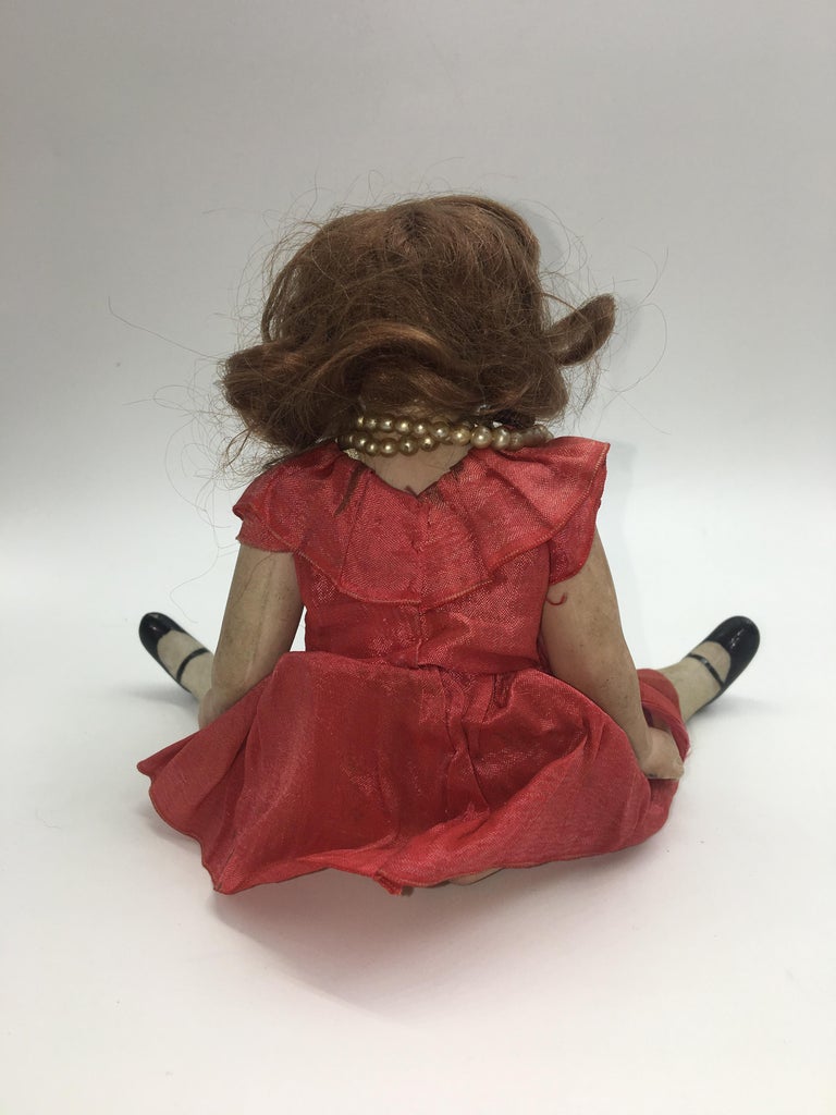 Antique Bisque Ceramic Doll, circa 1920 For Sale at 1stDibs