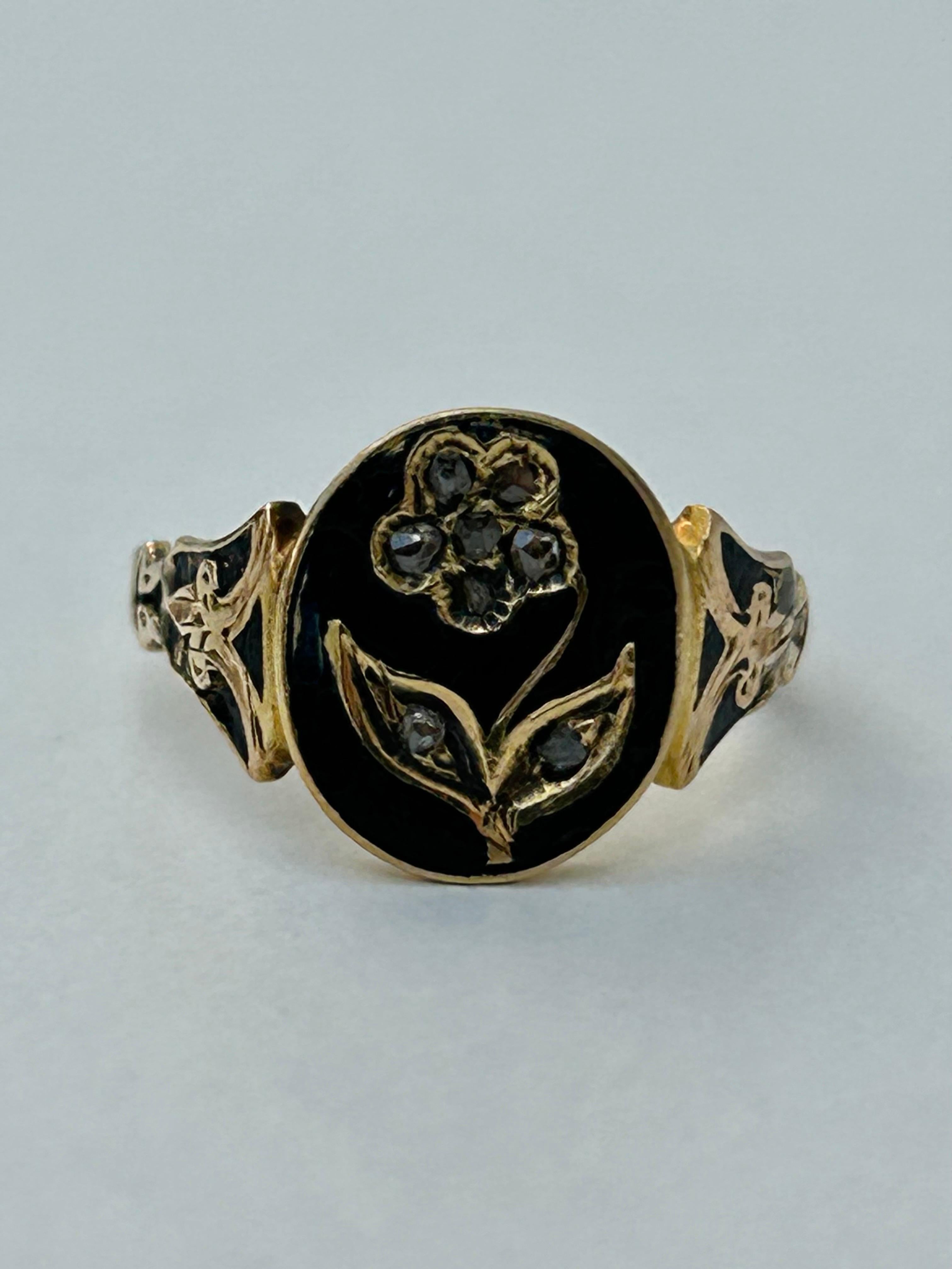 forget me not ring vintage