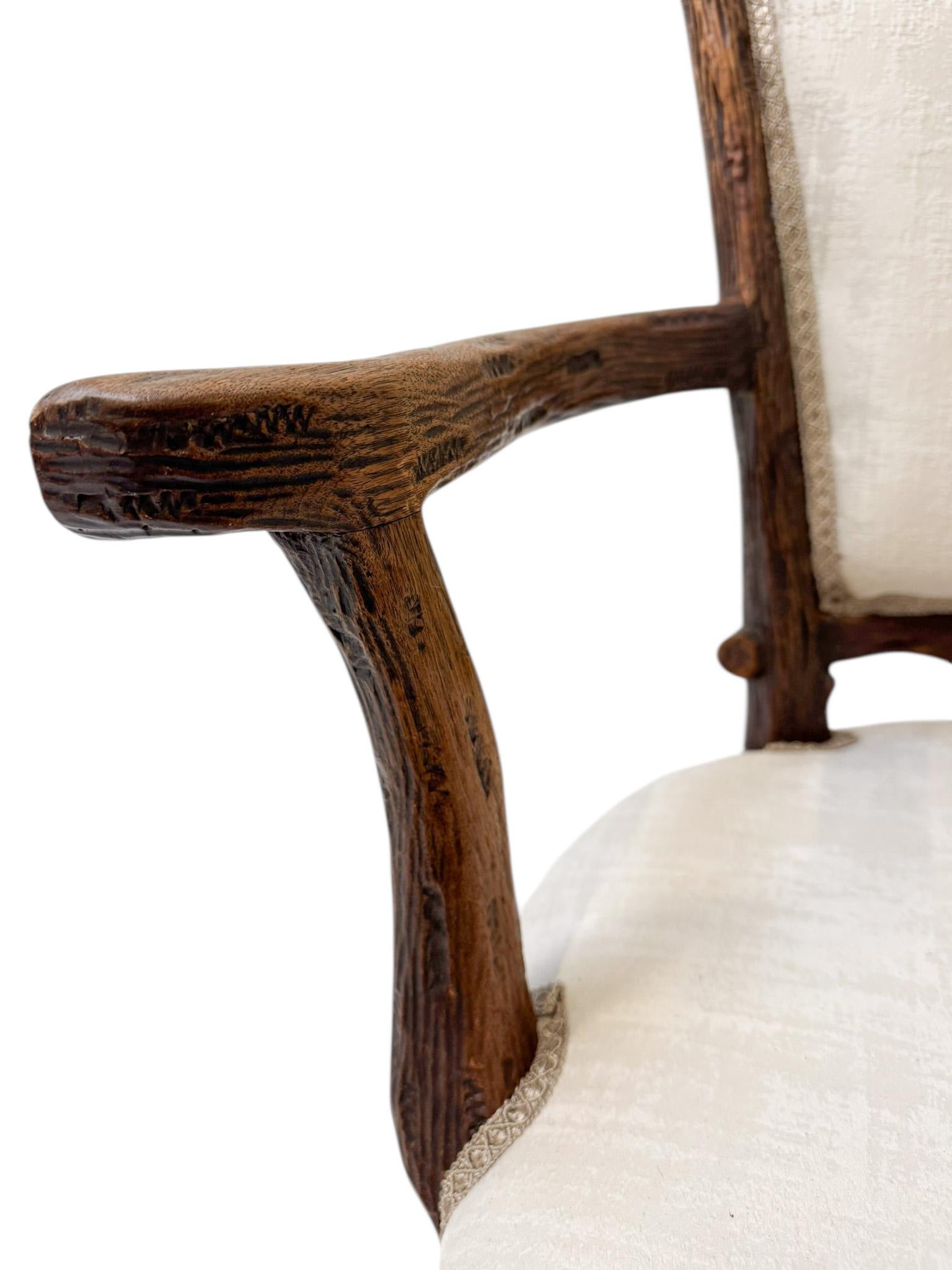 Fauteuil ancien Black Forest par Matthijs Horrix pour Horrix DEN, années 1880 en vente 1