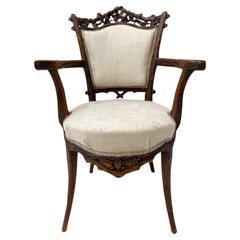 Fauteuil ancien Black Forest par Matthijs Horrix pour Horrix DEN, années 1880