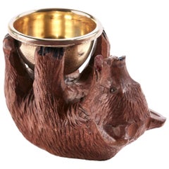 Antique Black Forest Carved Bear