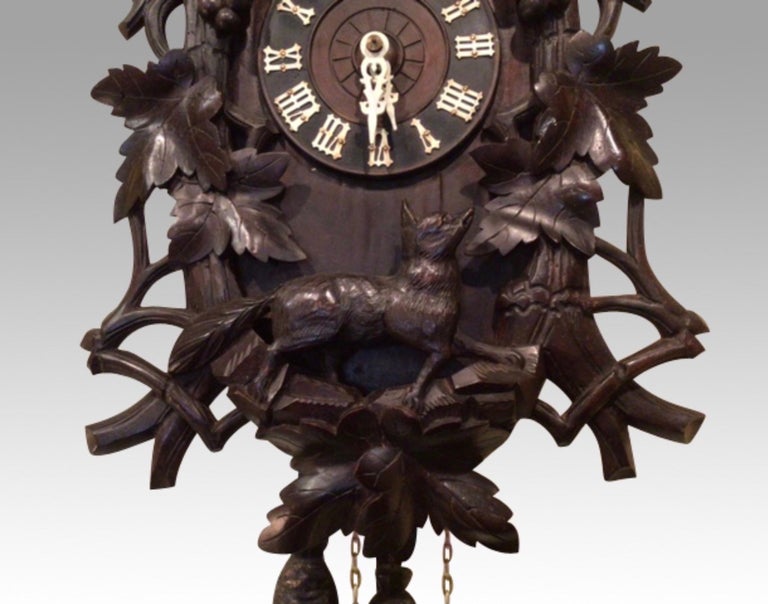 Antique Black Forest Cuckoo Clock For Sale at 1stDibs