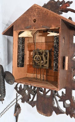 Antique Black Forest Cuckoo Clock German Wall Clocks