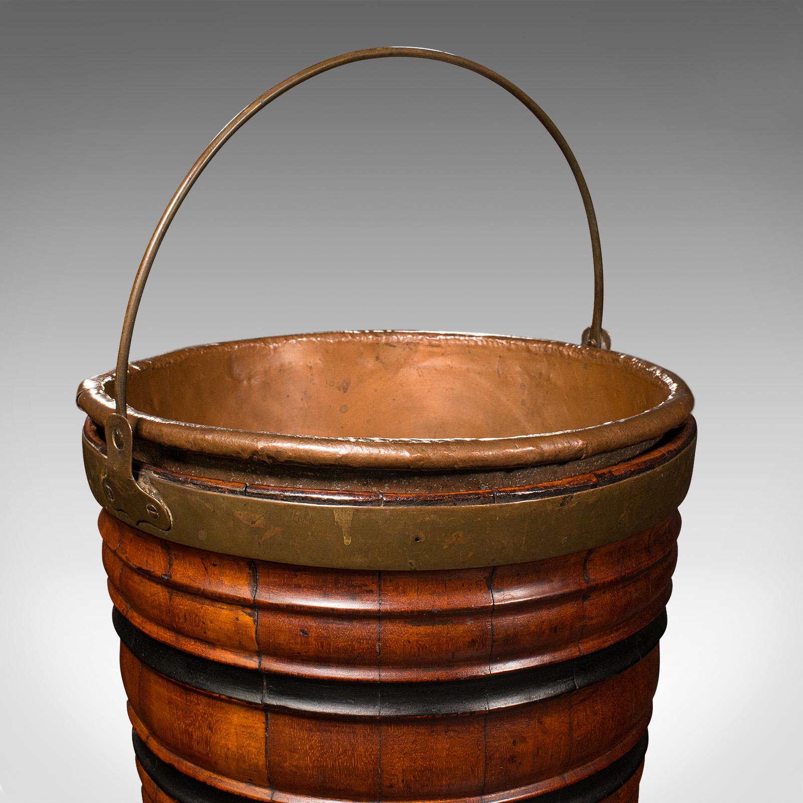 Antique Black Forest Fireside Bin, German, Coal, Log Store, Planter, Victorian 3