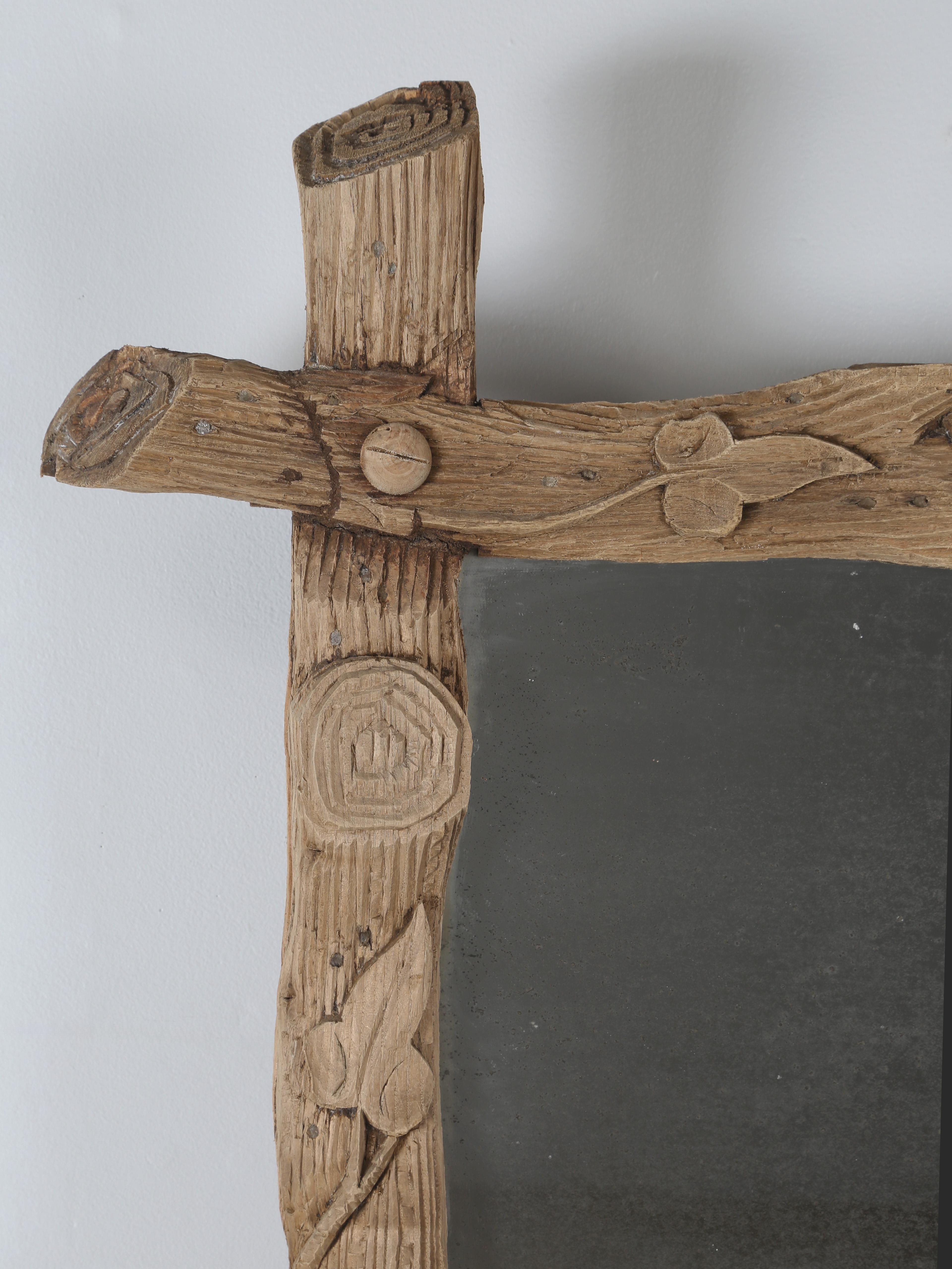 Antique Black Forest Mirror, die Teil einer großen Black Forest-Sammlung waren (Schwarzwald) im Angebot