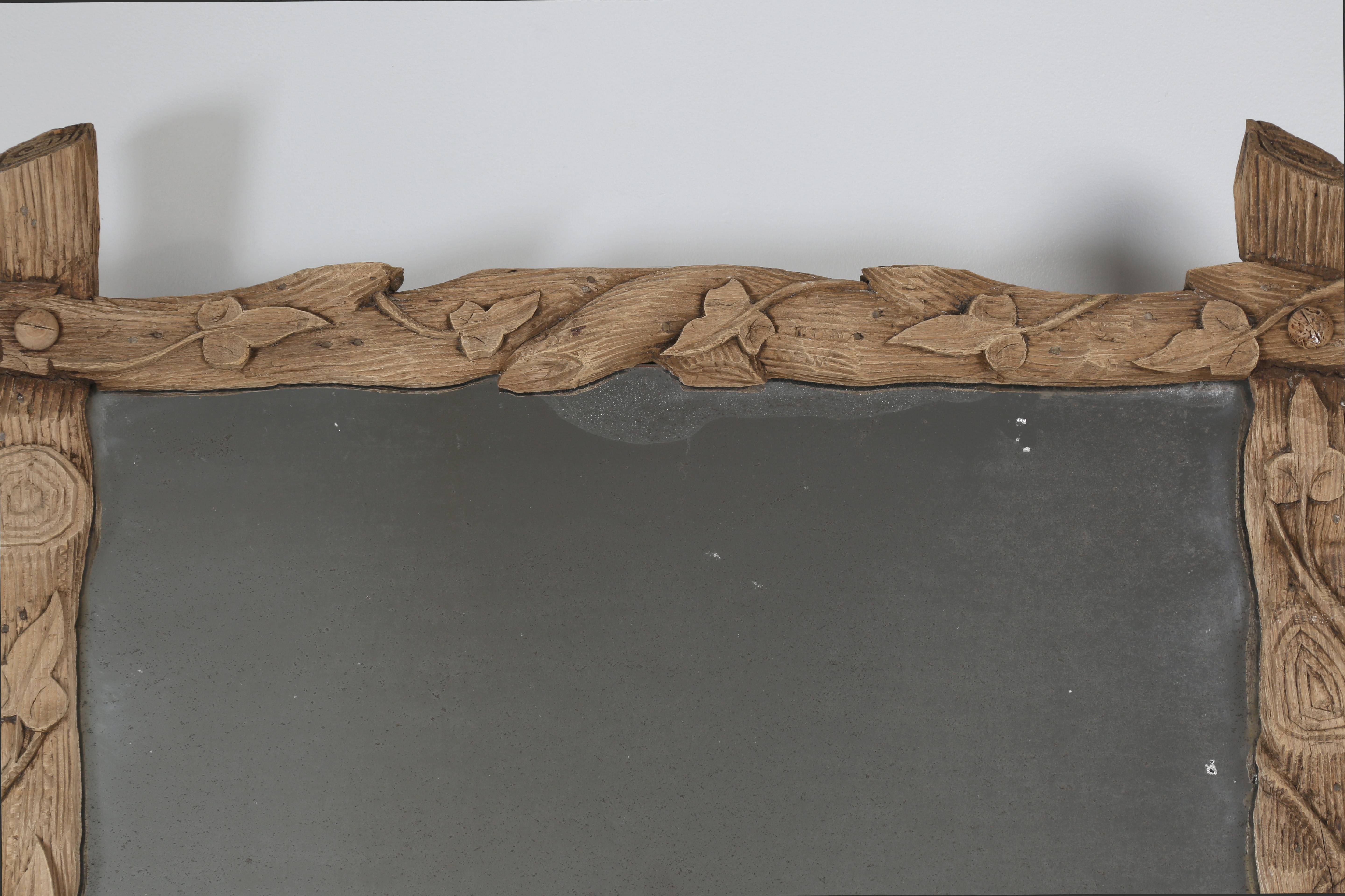 Antique Black Forest Mirror, die Teil einer großen Black Forest-Sammlung waren (Schweizerisch) im Angebot