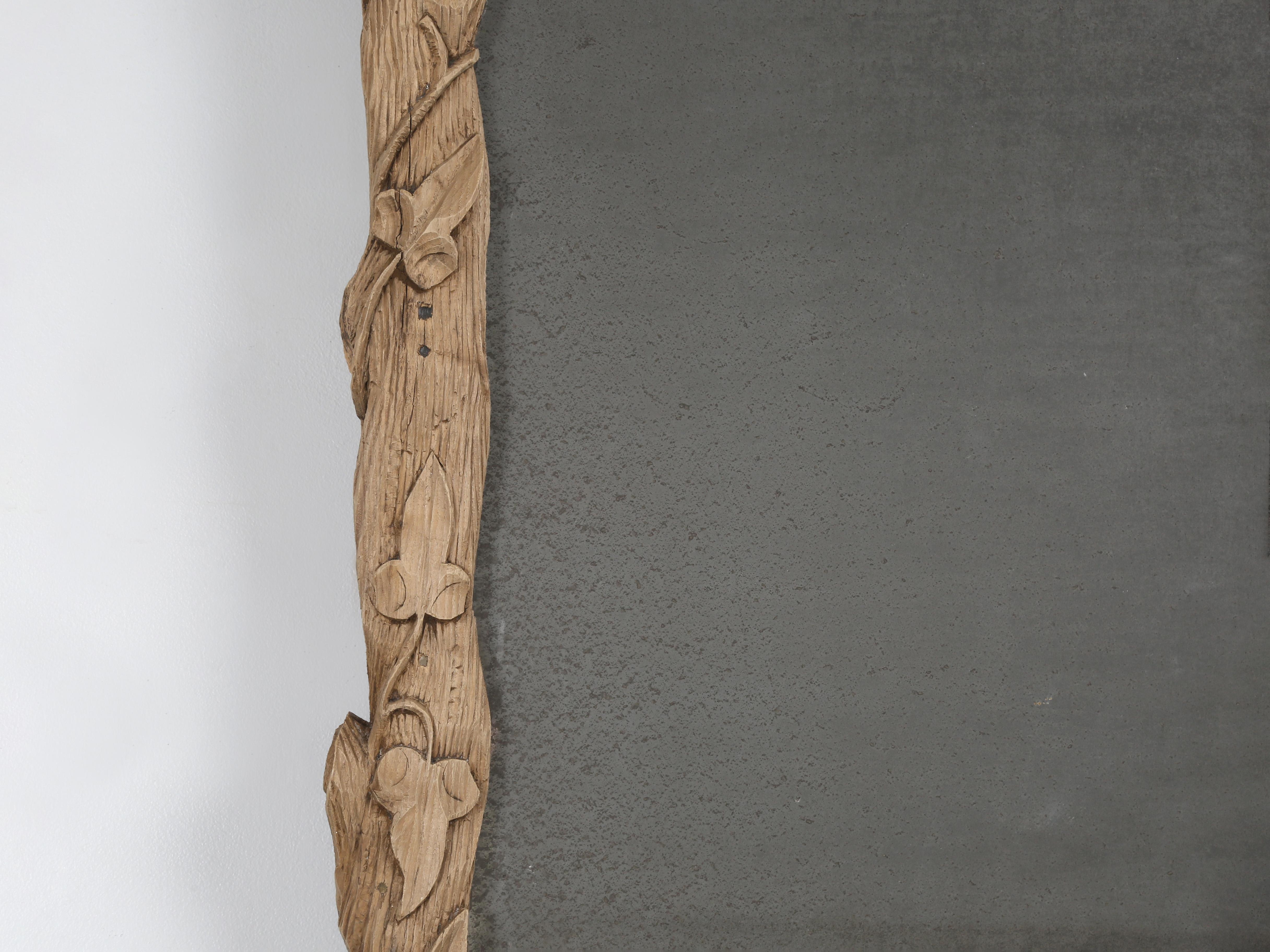 Antique Black Forest Mirror, die Teil einer großen Black Forest-Sammlung waren (Holz) im Angebot