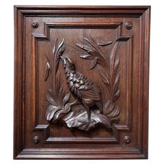 Antique Black Forest Panels