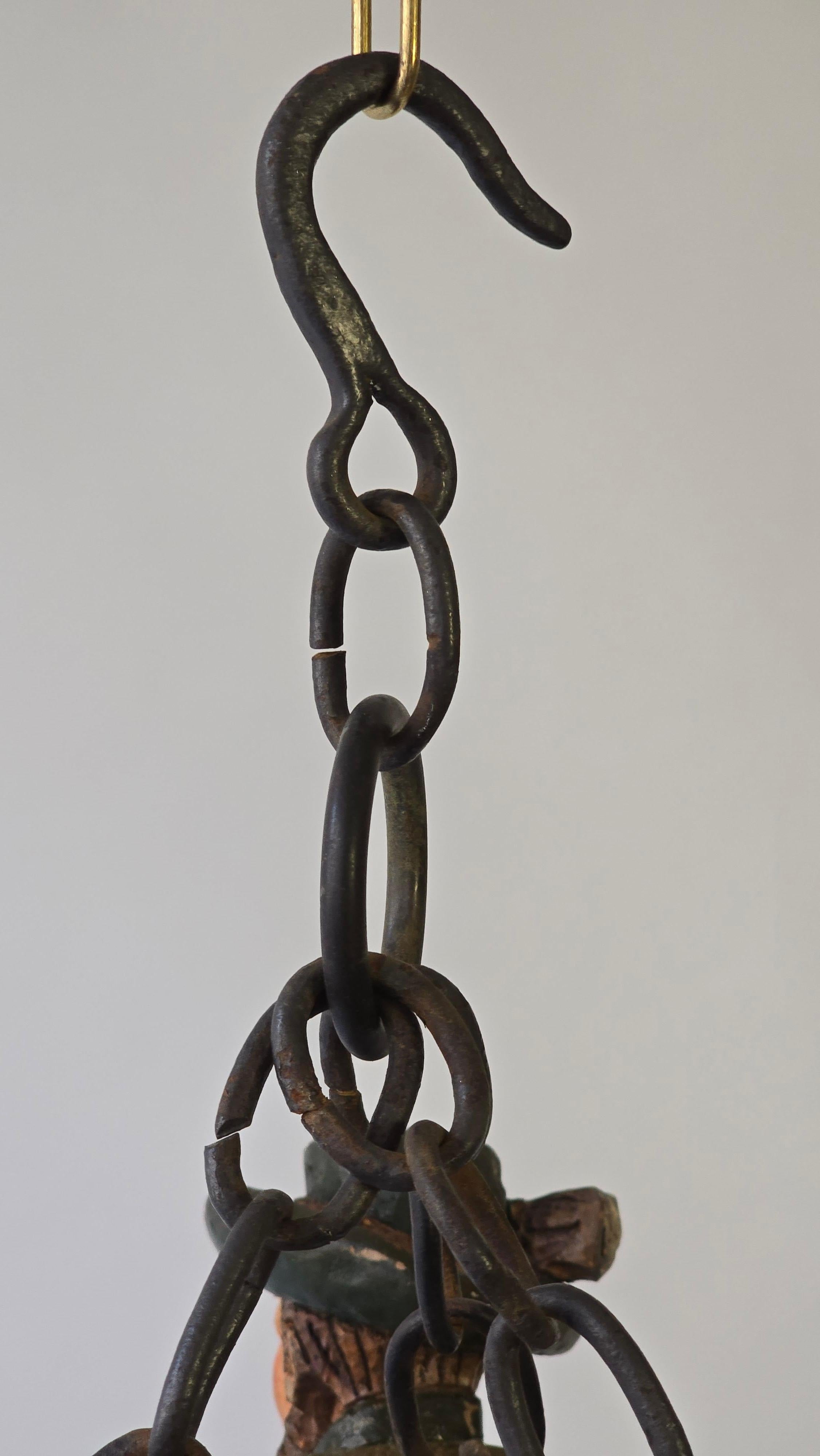Antique Black Forest Wood Carving  Hunter Sculpture 1952 For Sale 5