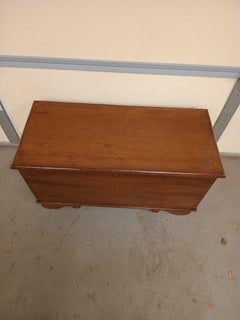Antique Blanket Chest Cira 1800's w Till