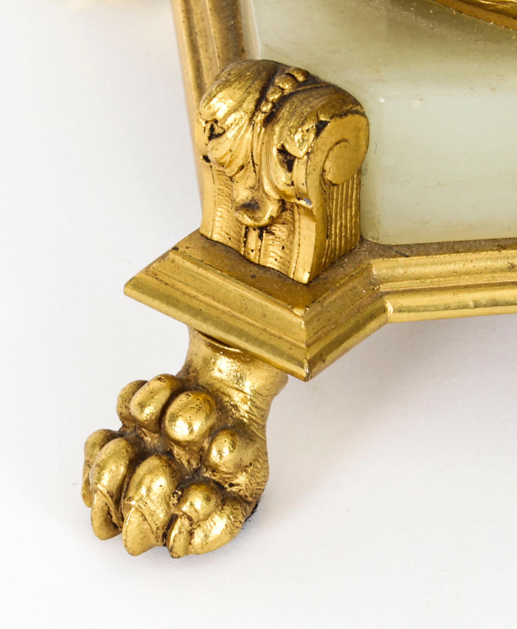 Antigua Lámpara de Sobremesa Bleu Celeste Sevres Porcelana Ormolu Siglo XIX en venta 1