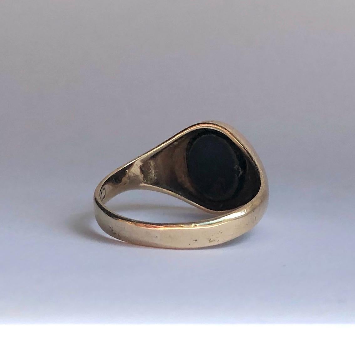 antique bloodstone ring