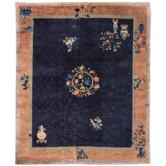 Antique Blue Chinese Rug