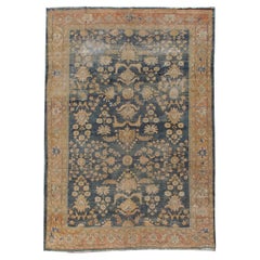 Antique Blue Distressed Sultanabad Rug 8
3 x 11
4