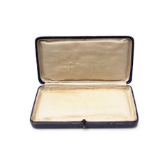 Antique Blue Jewellery Presentation Box