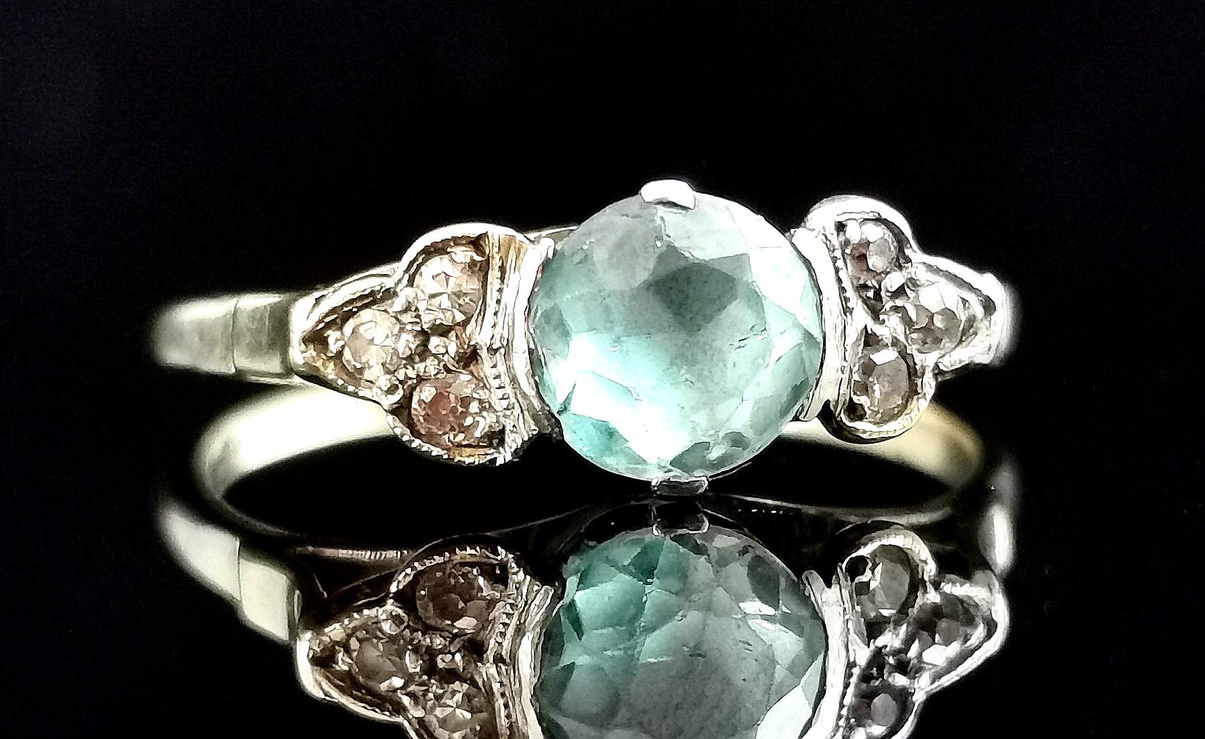 antique zircon ring