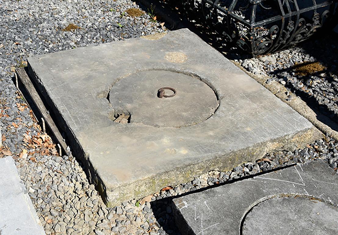 concrete well cover