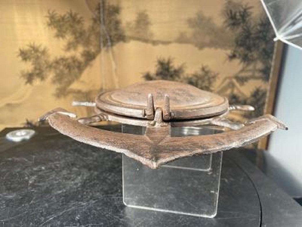 Antique Boating Wheel and Anchor Wall Shelf 4