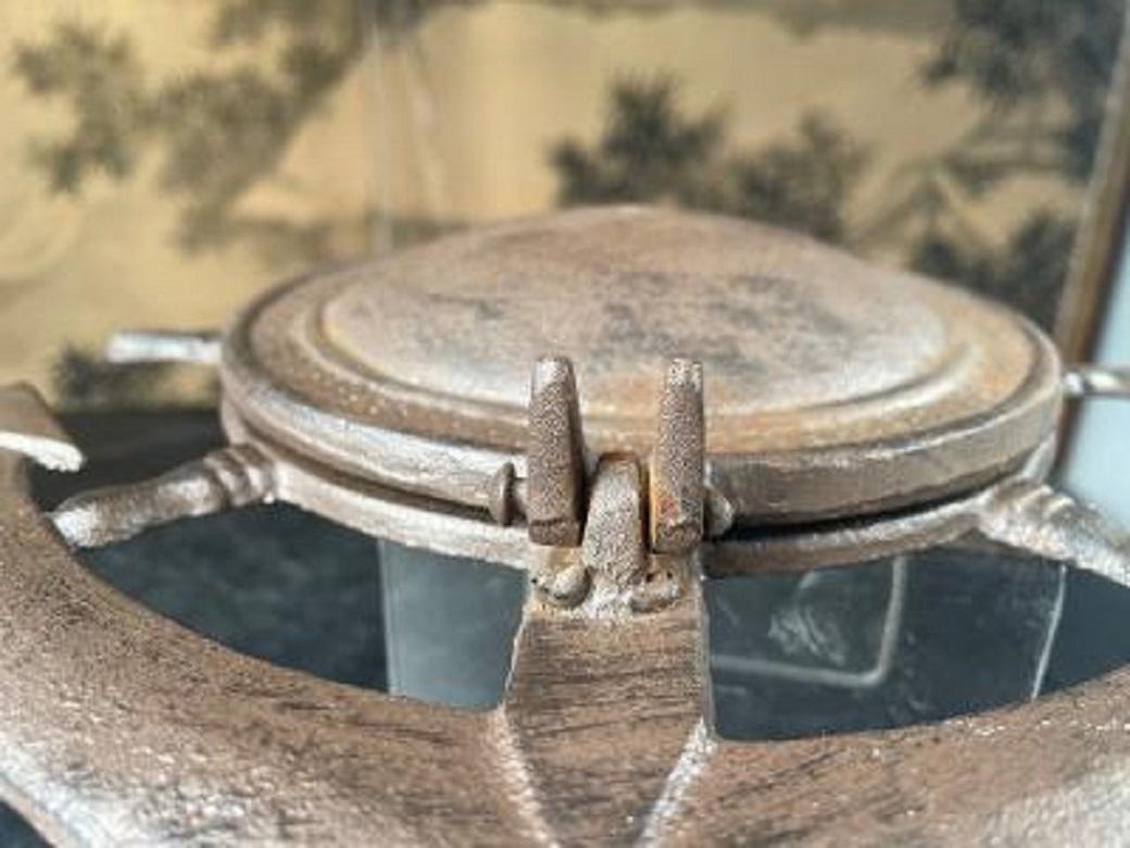 Antique Boating Wheel and Anchor Wall Shelf 5