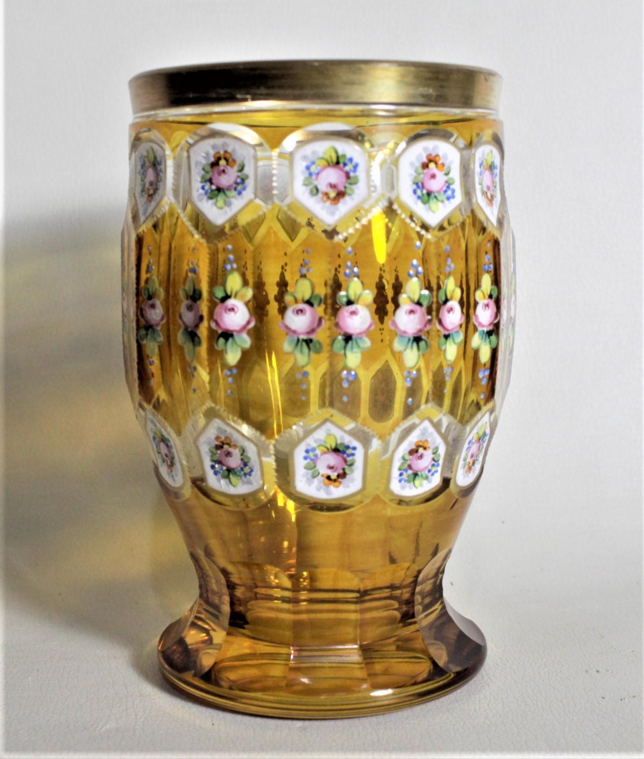 antique bohemian glass