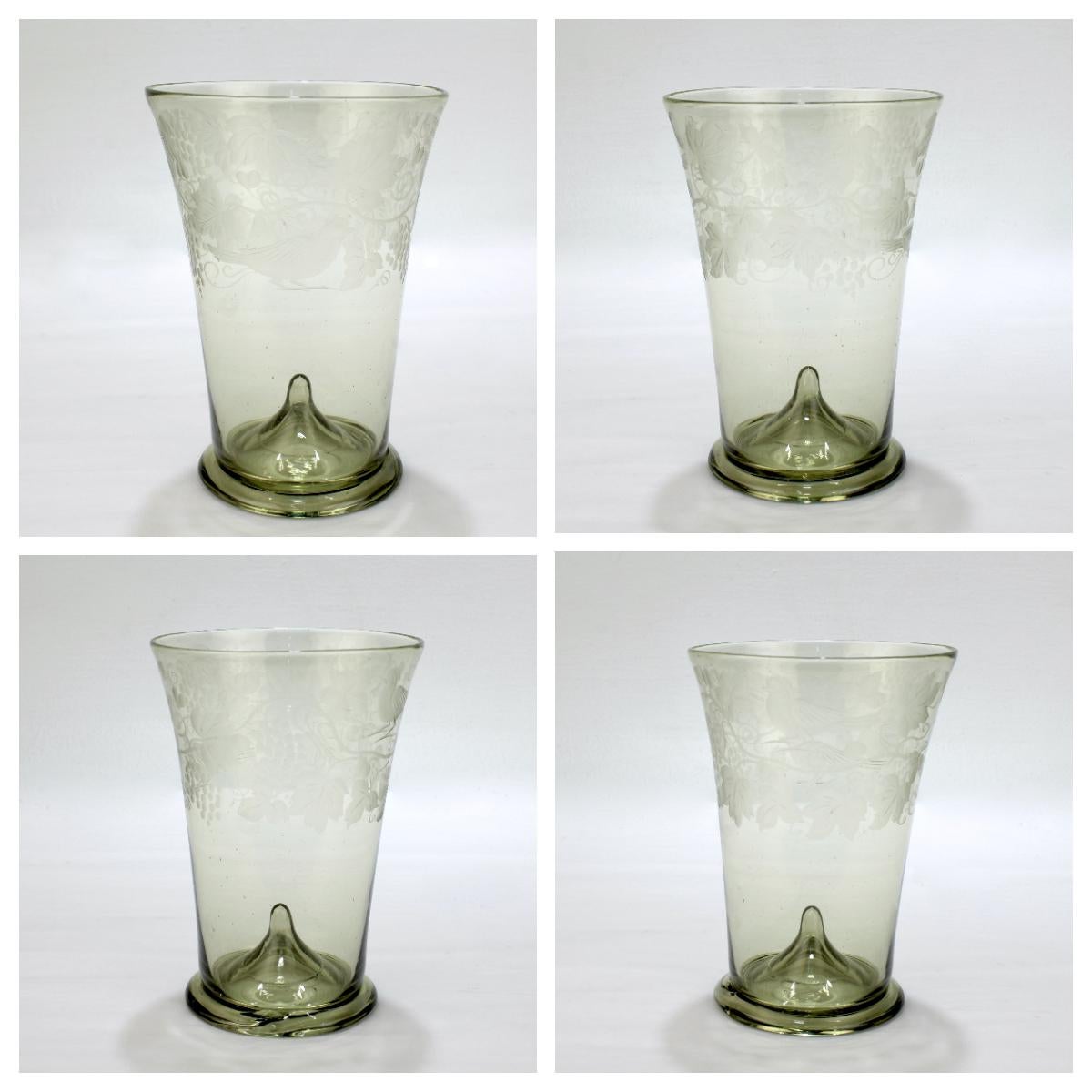 types of glass cups