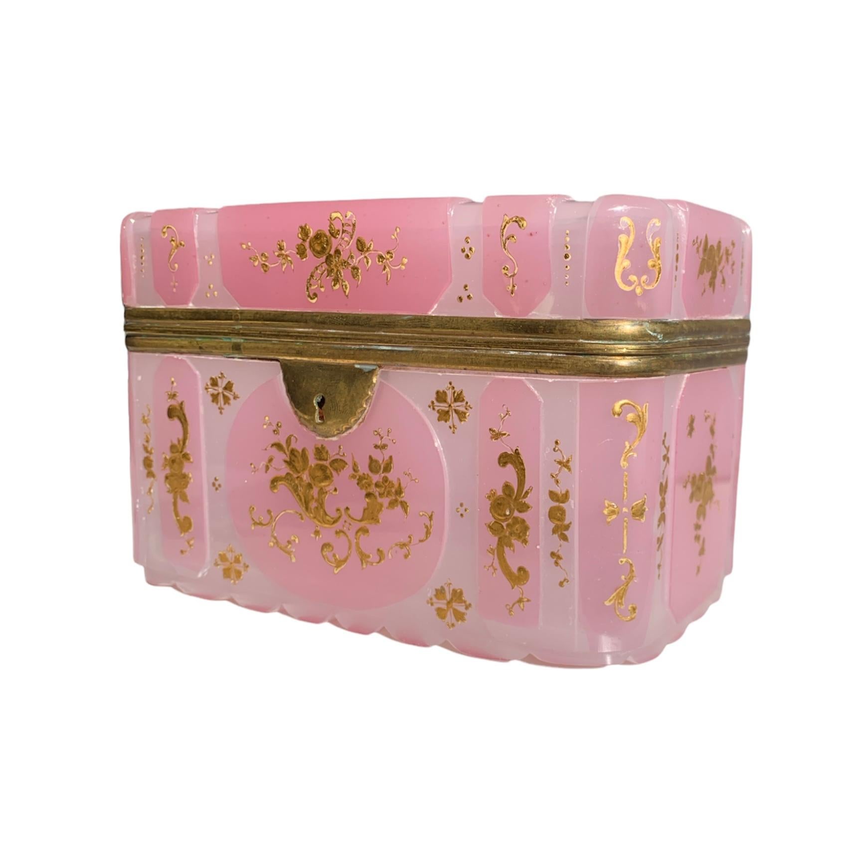 glass coffin jewelry box