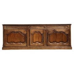Antique Boho 19th Century Carved Credenza