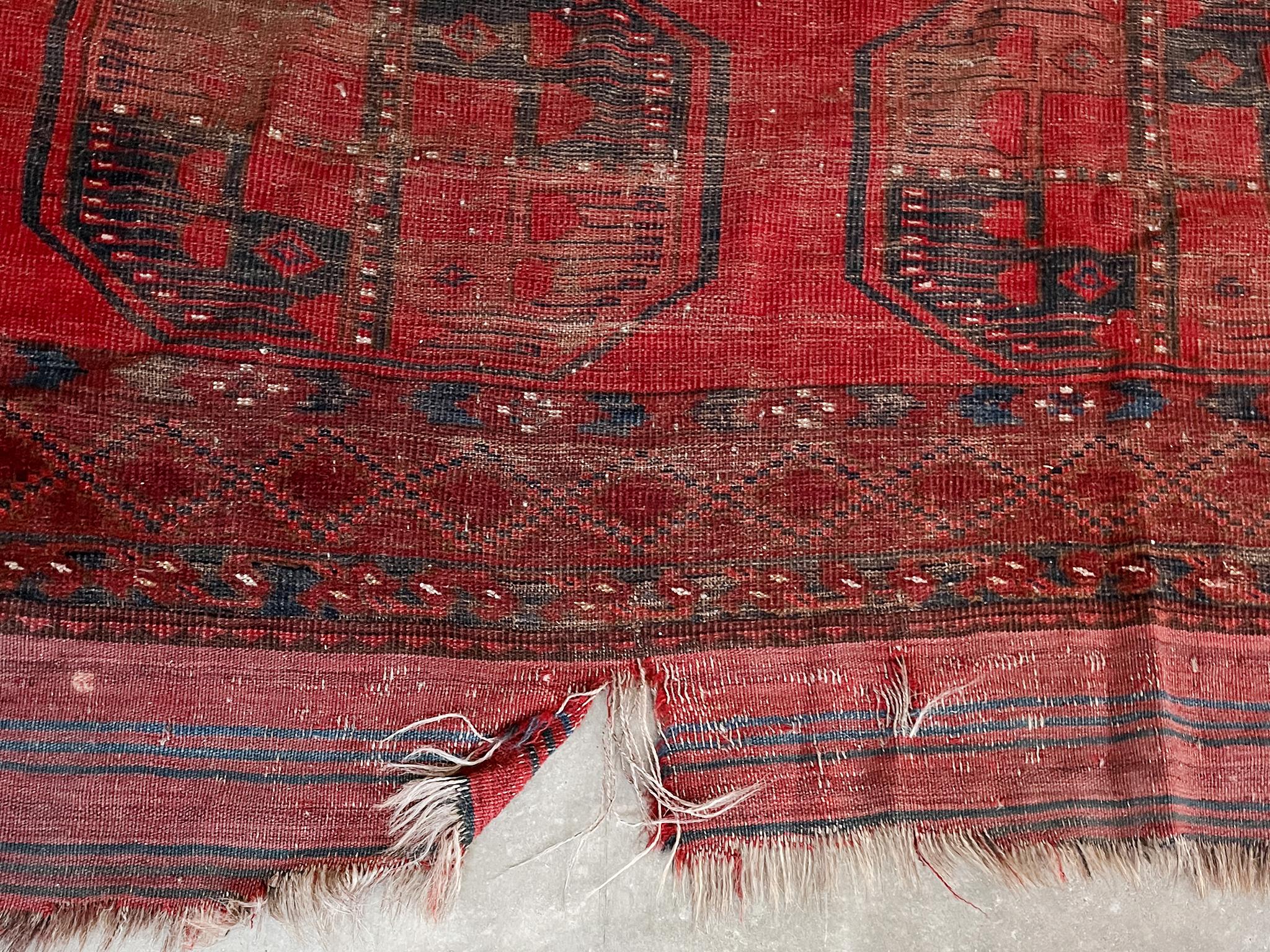 20th Century Antique Bokhara Rug  9' 2