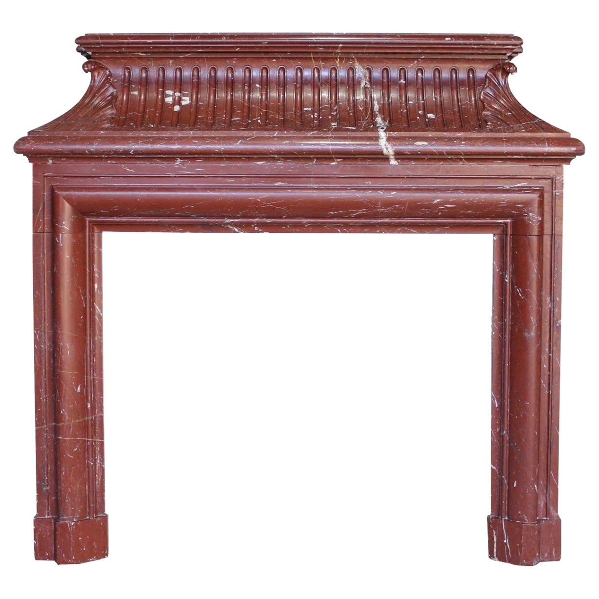 Griotte Marble Fireplaces and Mantels