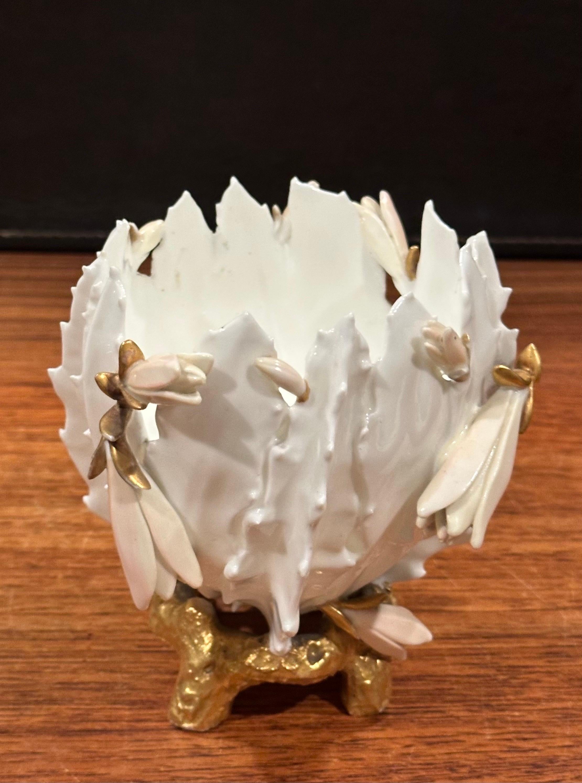 Antique Bone China with Enamel 