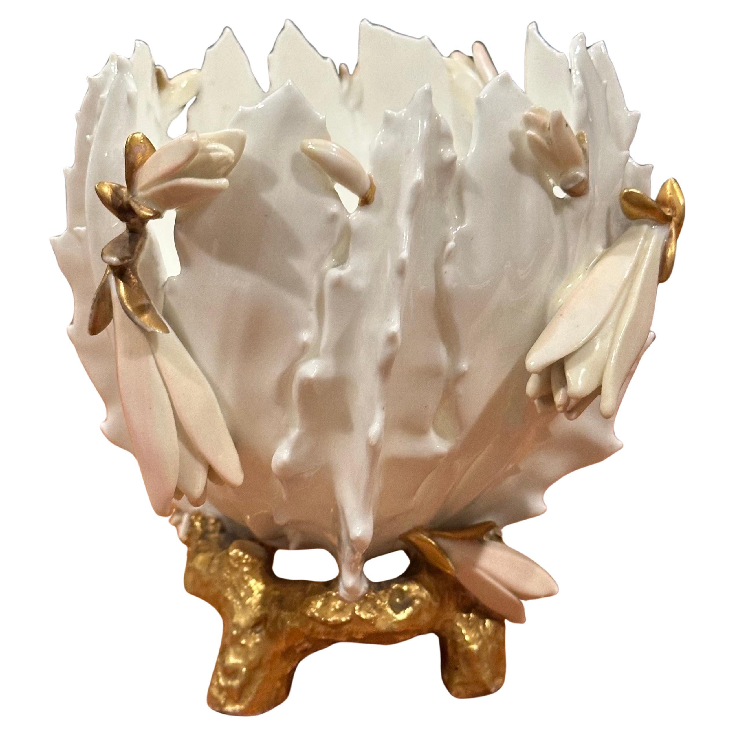 Glazed Antique Bone China with Enamel 