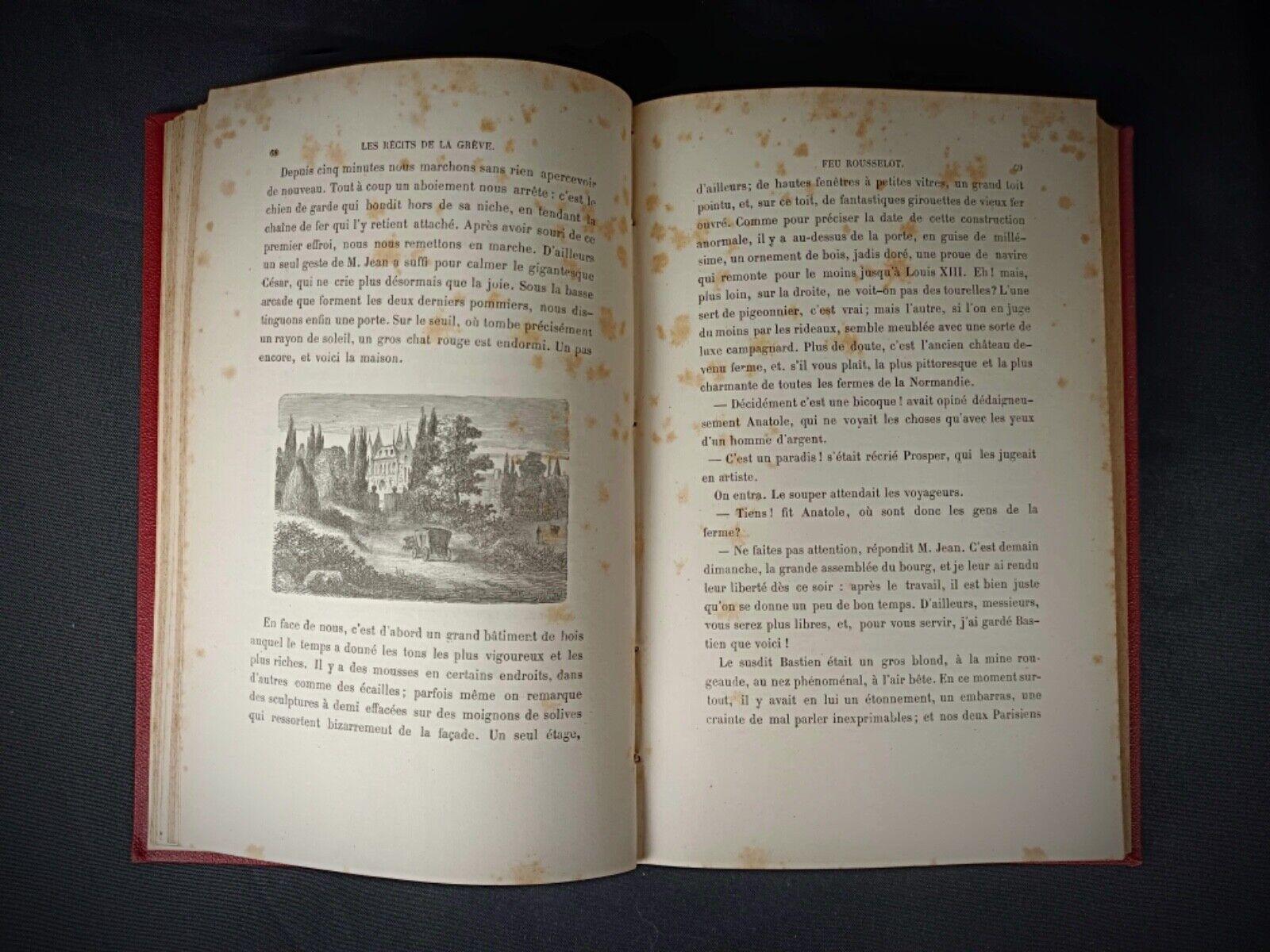 Carta Libro antico di Ch. Deslys - 