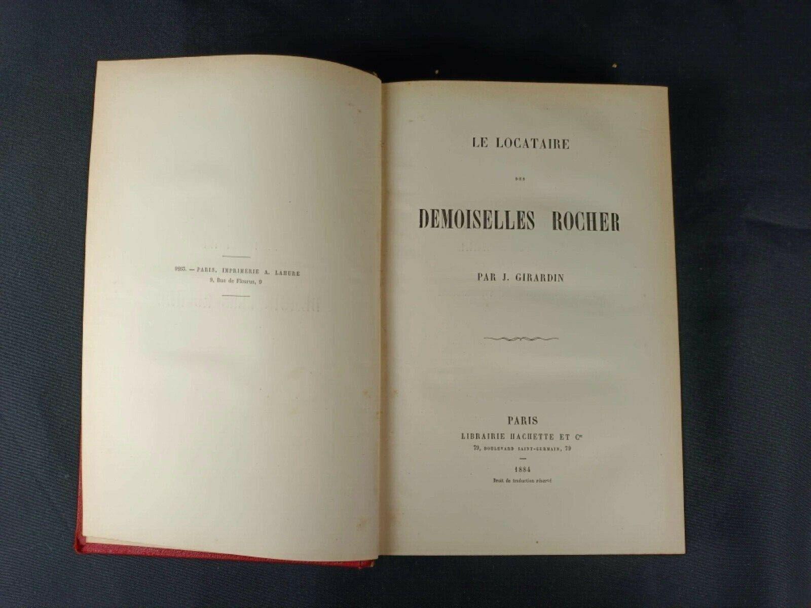 Explore a classic piece of literature with this antique book by J. Girardin, titled 