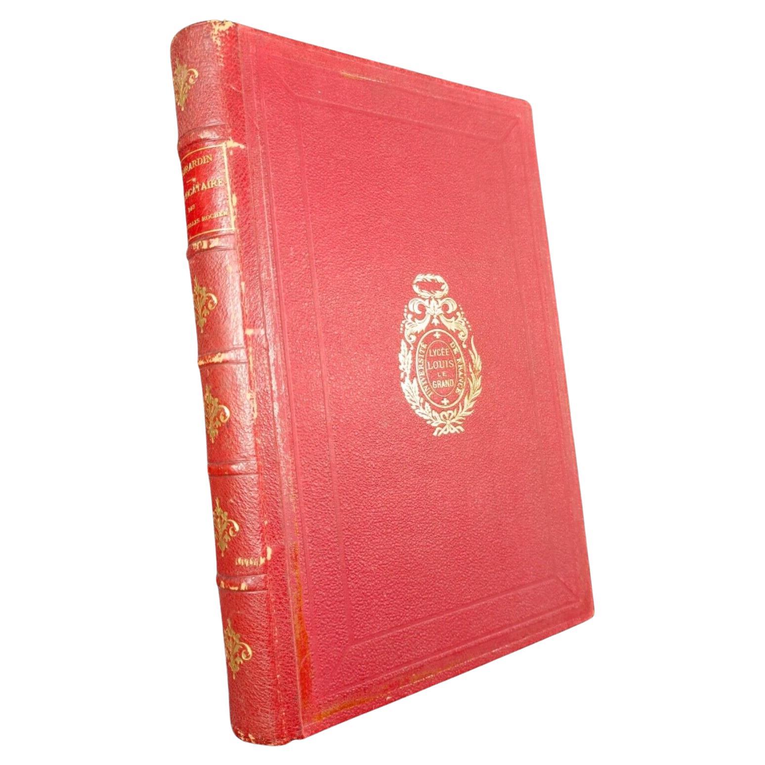 Antikes Buch von J. Girardin – „Le Locataire des Demoiselles Rocher“, 2Y120